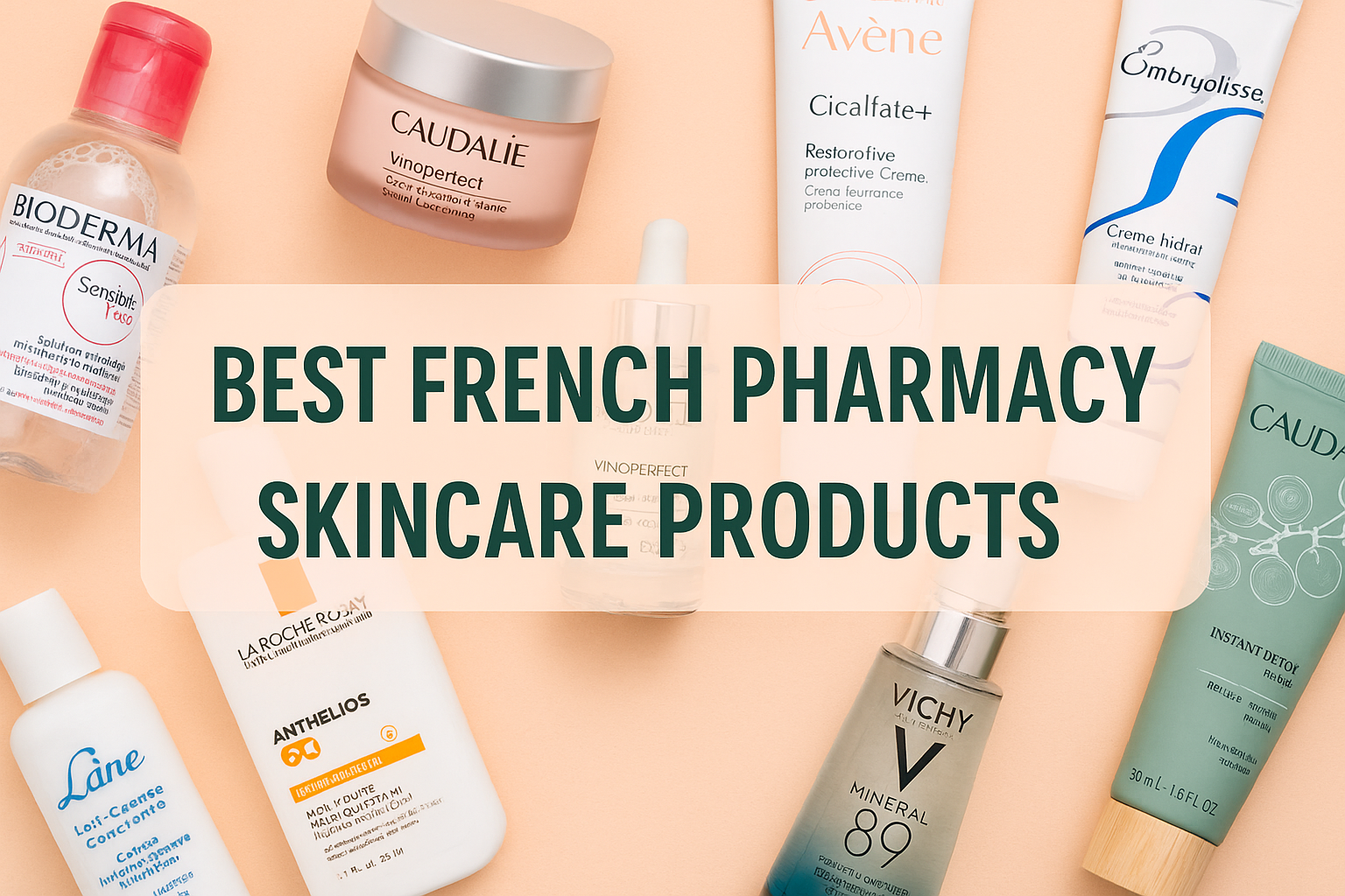Best French Pharmacy Skincare Products for Face (2025 Guide to Glowing, Healthy Skin)