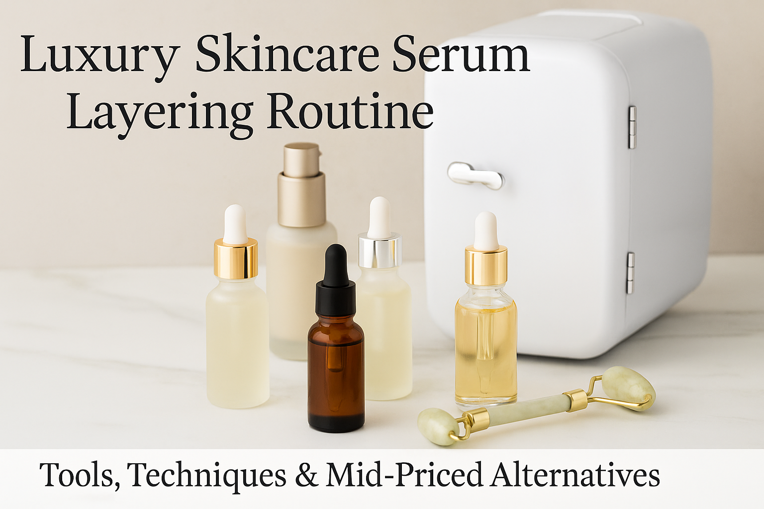 Luxury Skincare Serum Layering Routine: How to Layer for Maximum Glow